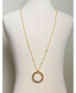 Rivka Friedman multi Crystal Starburst Disc Pendant Necklace