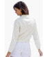 Women's Cotton Diana Crop Cardigan Sweater