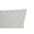 Фото #3 товара Подушка DKD Home Decor Белый Квадратный Зигзаг Alpino 45 x 10 x 45 cm