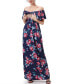 Фото #2 товара Платье для беременных с цветочным принтом kimi + kai