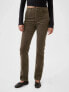 Фото #1 товара High Rise Corduroy Vintage Slim Pants