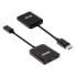 Фото #4 товара Хаб переключения Club 3D CSV-7200H для нескольких потоков 1х DP/2х HDMI - Кабель для цифрового соединения