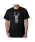 Фото #1 товара Mens Word Art T-Shirt - Types of Deer