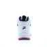Фото #13 товара Fila Spitfire 1BM01817-125 Mens White Synthetic Lifestyle Sneakers Shoes