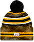 Фото #5 товара New Era ONF19 Sport Knit Hat Pittsburgh Steelers Black / Yellow