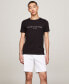 Фото #7 товара Men's Embroidered Logo Slim-Fit Crewneck T-Shirt