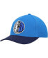 ფოტო #1 პროდუქტის Men's Royal, Navy Dallas Mavericks MVP Team Two-Tone 2.0 Stretch-Snapback Hat