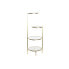 Shelve DKD Home Decor 32,5 x 30 x 86 cm Crystal Golden Metal