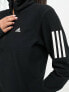 adidas Running Own The Run half zip sweat in black