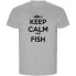 ფოტო #1 პროდუქტის KRUSKIS Keep Calm And Fish ECO short sleeve T-shirt