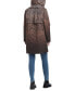 Фото #5 товара Women's Hooded Leopard-Print A-Line Raincoat