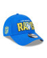 Фото #1 товара Men's Royal Los Angeles Rams 2023 NFL Draft 9FORTY Adjustable Hat