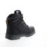 Фото #8 товара Carolina Foreman Steel Toe 6" CA3522 Mens Black Leather Lace Up Work Boots