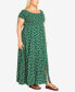 Plus Size Raelynn Print Maxi Dress