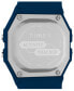 ფოტო #5 პროდუქტის Unisex Digital Ironman Classic Silicone Blue Watch 40mm