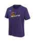 ფოტო #2 პროდუქტის Big Boys and Girls Purple Phoenix Mercury Essential Logo T-Shirt