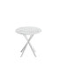 31.5" Modern Cross Leg Round Dining Table