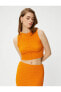 Топ Koton Cropped Sunshine Fiesta