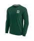 Фото #4 товара Men's and Women's Green Green Bay Packers Super Soft Long Sleeve T-shirt
