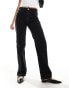 Фото #4 товара Mango straight leg jeans in black