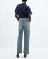 ფოტო #2 პროდუქტის Women's Mid-Rise Straight Jeans