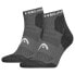 HEAD 701229025 Quarter short socks 2 units