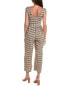 Фото #2 товара Anna Kay Givenie Silk-Blend Jumpsuit Women's Brown L