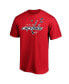 ფოტო #3 პროდუქტის Men's Alexander Ovechkin Red Washington Capitals Big and Tall Captain Patch Name and Number T-shirt