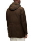 Фото #2 товара Men's Down-Filled Logo Patch Hooded Jacket