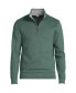 ფოტო #1 პროდუქტის Men's Bedford Rib Quarter Zip Sweater