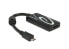 Фото #2 товара Delock 65643 - micro USB - HDMI - Male/Female - 0.2 m - Black