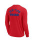 Фото #2 товара Men's and Women's Red New York Rangers Super Soft Long Sleeve T-shirt