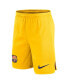 Men's Yellow Barcelona Stadium Fourth Performance Replica Shorts