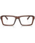 ფოტო #2 პროდუქტის Men's Rectangle Eyeglasses, EA320656-O