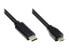 Фото #2 товара Good Connections GC-M0124, 3 m, USB Type-C, Micro USB Type-B, Black