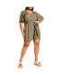 ფოტო #1 პროდუქტის Plus Size Brielle Romper