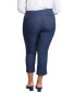 Фото #2 товара Nydj Plus Marilyn Dk Blue Heather Relaxed Jean Women's