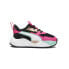 Фото #2 товара Puma RsTrck Vacay Queen Lace Up Toddler Girls Black Sneakers Casual Shoes 39273
