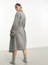 Фото #3 товара Calvin Klein Future Shift dressing gown in grey