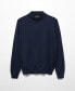 Фото #5 товара Men's 100% Merino Wool Zipper Collar Sweater