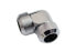 Фото #2 товара Alphacool 17410 - Fitting - Brass - Nickel - Silver - 3/8" - 90° - 34 mm