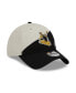 ფოტო #4 პროდუქტის Men's Cream, Black Pittsburgh Steelers 2023 Sideline Historic 9TWENTY Adjustable Hat