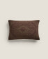 Фото #1 товара Geometric wool blend cushion cover