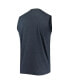 Фото #4 товара Men's Heathered Navy St. Louis Cardinals Muscle Tank Top