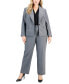 Фото #1 товара Классический костюм Le Suit с пиджаком на одну пуговицу и прямыми брюками