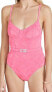Solid&Striped 279884 Women's Swimwear The spencer belt One-piece, Tonal pink, XS