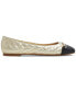 ფოტო #7 პროდუქტის Women's Leanne Quilted Hardware Slip-On Ballerina Flats