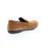 Фото #8 товара Bruno Magli Benito BENITO4 Mens Brown Suede Loafers & Slip Ons Moccasin Shoes 8