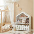Фото #6 товара Стеллаж для детской комнаты SoBuy Kinderregal KMB52-W. Белое домик на колесах