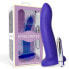 Фото #1 товара Vibrating Color-Changing Dildo Blue to Purple Size M 17 cm